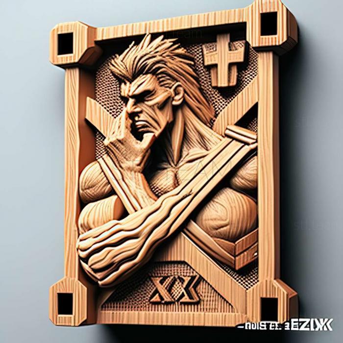 3D model Project X Zone 2 game (STL)